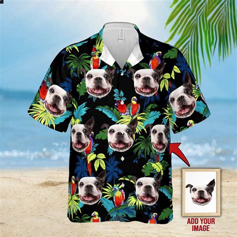 dog aloha shirt